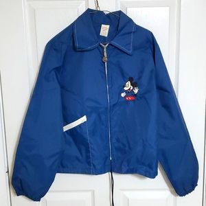 Vintage 70's Disney Mickey Mouse Windbreaker Jacket